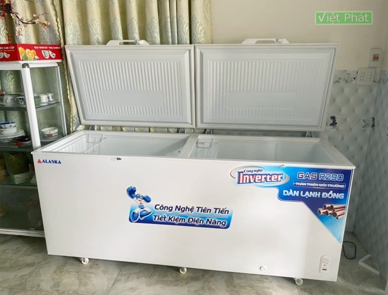 Tủ đông Alaska HB-890CI 890L Inverter 1 ngăn đông dàn đồng