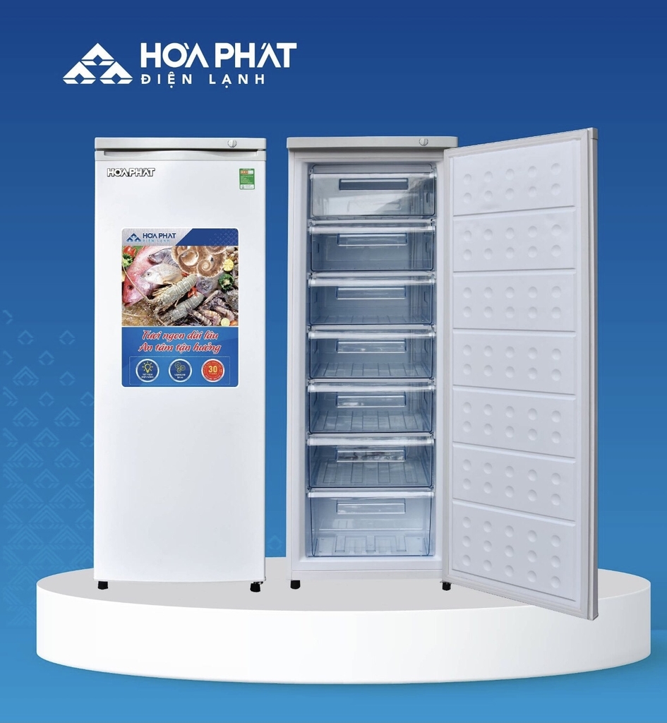 3 Mẫu tủ đông đứng 1 chế độ (đông) 110l - 150l - 210l gia đình