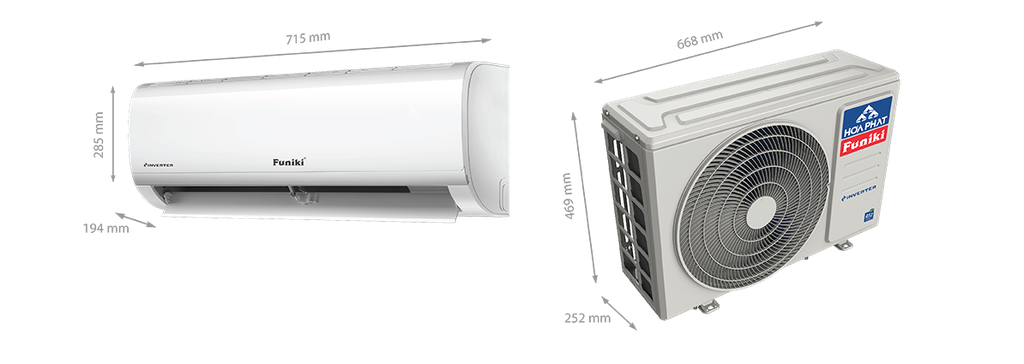 Điều hoà Funiki 9000BTU 1 chiều Inverter