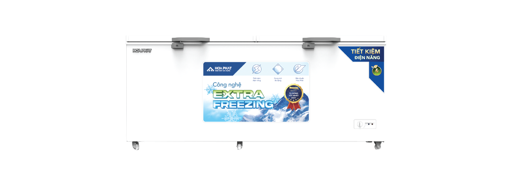 Tủ đông lớn Hòa Phát 1 ngăn 2 cánh HPF AD6783 1000 Lít