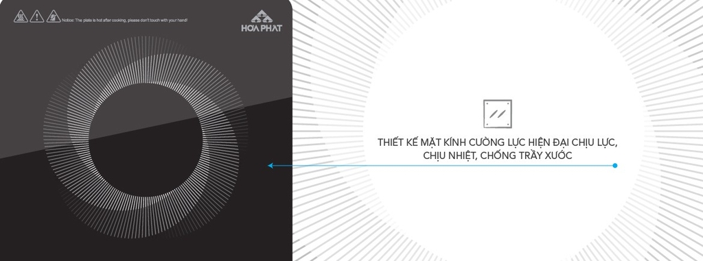 Bếp từ đơn tiêu chuẩn EMC