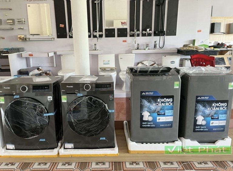 Máy giặt cửa trên chế độ hẹn giờ giặt, khóa trẻ em an toàn