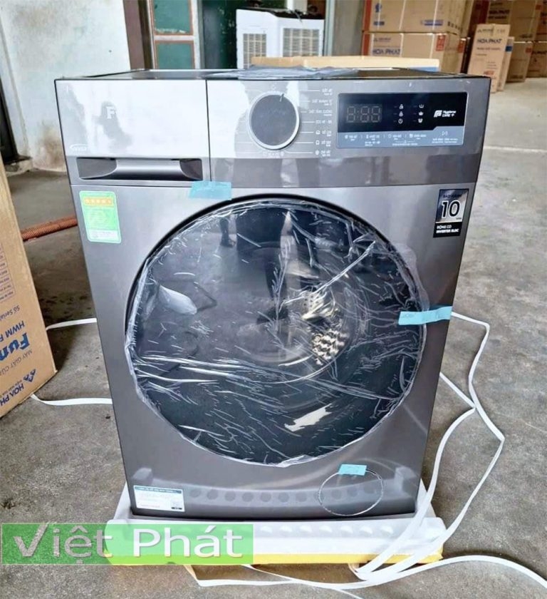 Máy giặt cửa trước công nghệ giặt nước nóng tới 90 độ hỗ trợ diệt sạch khuẩn