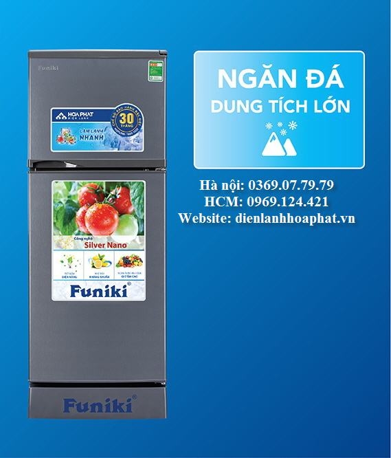 Tủ lạnh Hòa Phát Funiki FR-152CI có quạt gió tuần hoàn chống đóng tuyết