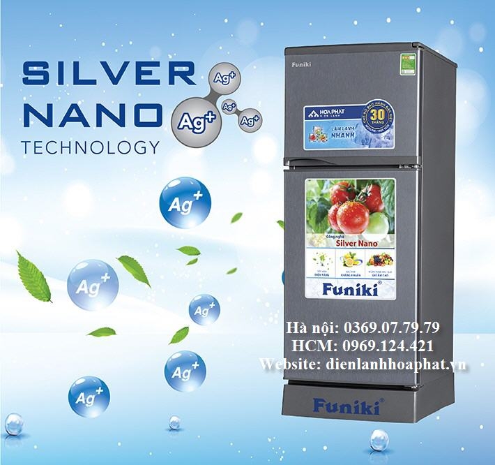 Tủ lạnh Hòa Phát Funiki FR-152CI có quạt gió tuần hoàn chống đóng tuyết