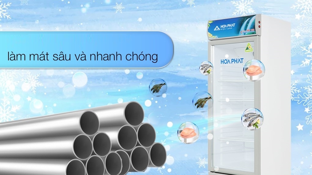 Tủ mát Hòa Phát HSC 700F1R1 700 lít 1 cánh
