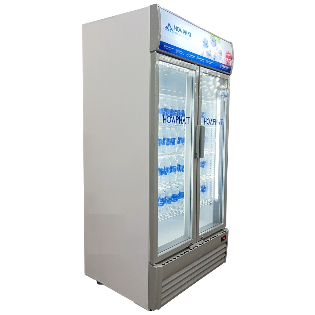 Thanh lý Tủ mát trưng bày Hòa Phát 1 ngăn 2 cánh HSR D6723 1100L