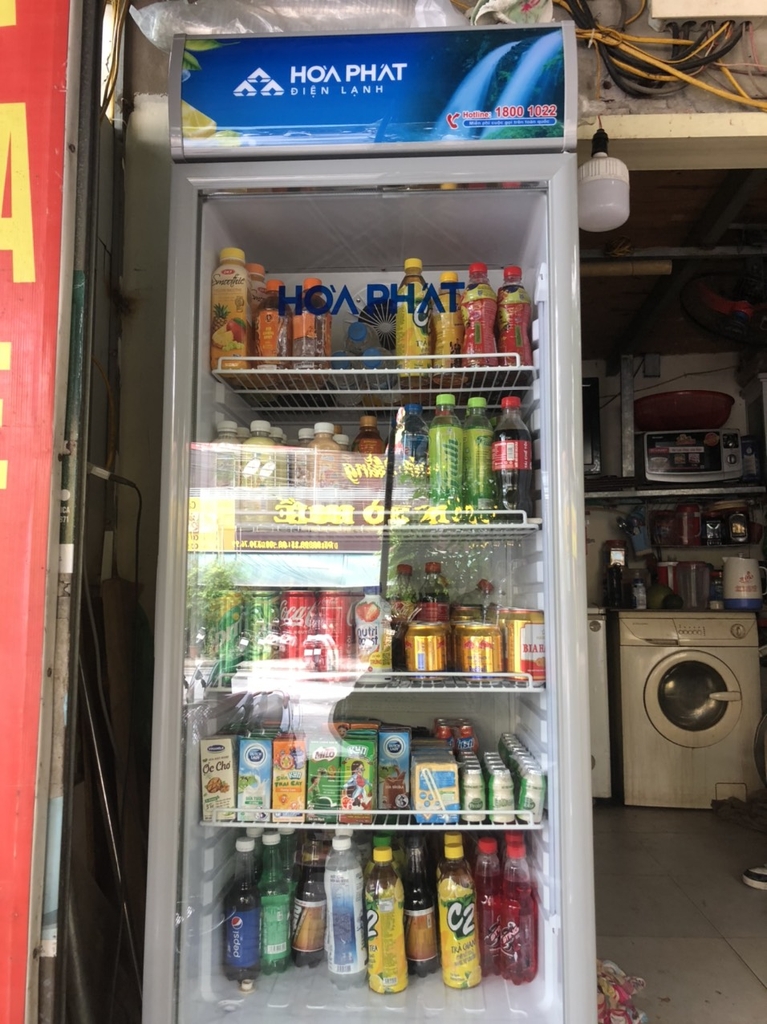 Tủ mát Hòa Phát HSC 700F1R1 700L - dàn lạnh trực tiếp