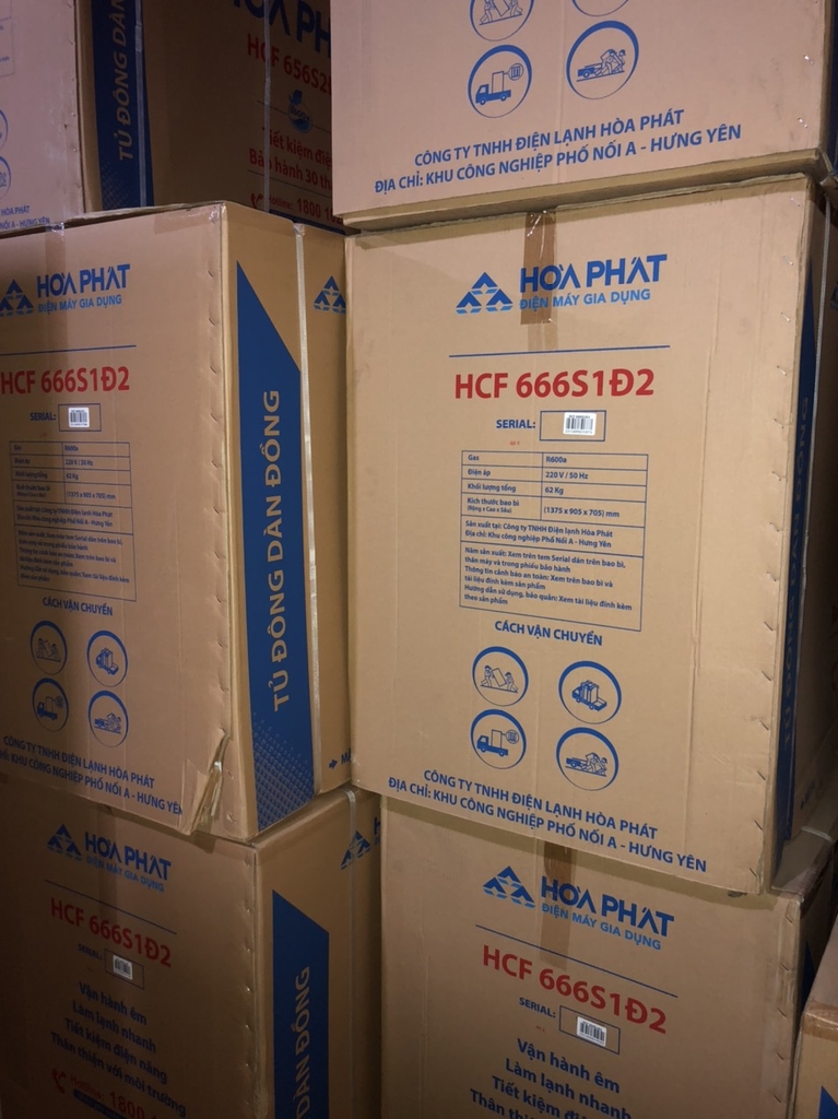 Tủ 1 ngăn đông 2 cánh mở 666L AD6352 dài 1,3 MÉT