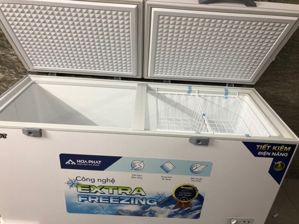Tủ đông Hòa Phát 1 chế độ đông 544L dài 1,7m X 75cm
