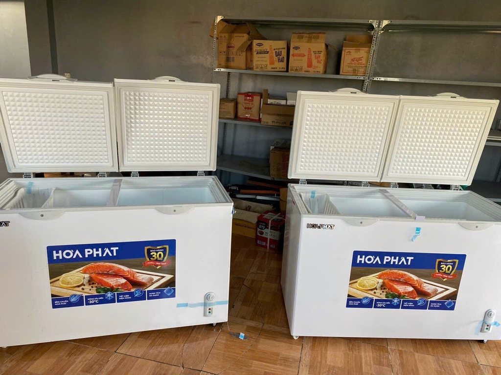 Tủ đông Hòa Phát 1 ngăn 1 chế độ đông HPF AD6352 600L (lòng sử dụng trong 352L)