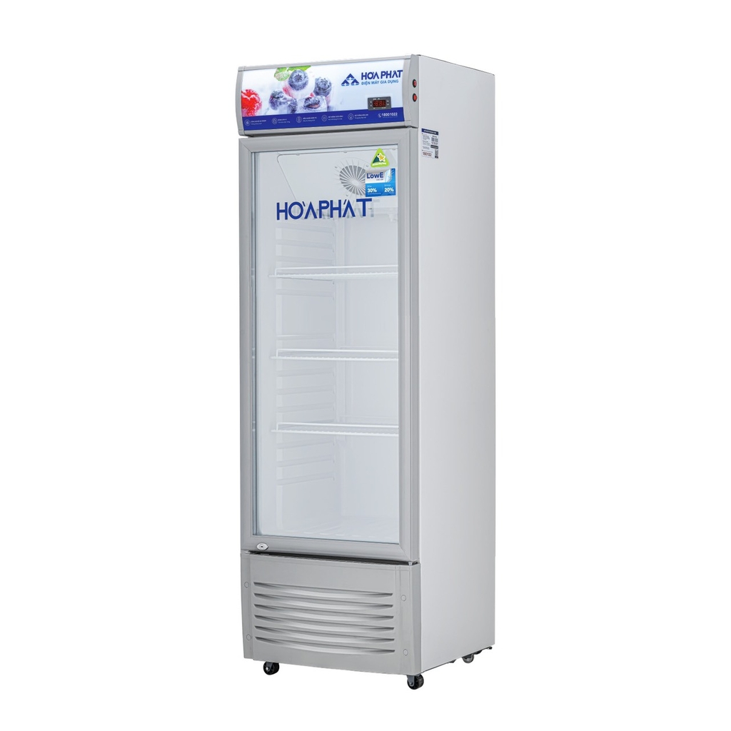Tủ mát Hòa Phát 1 cánh HSR D6195 DÀN ĐỒNG , chống tuyết đọng sương