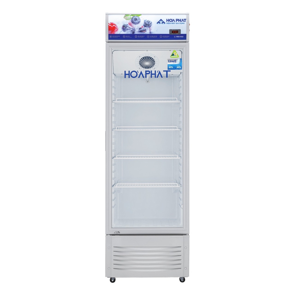 Tủ mát Hòa Phát 1 cánh 600L DÀN ĐỒNG - Chống đống tuyết đọng sương