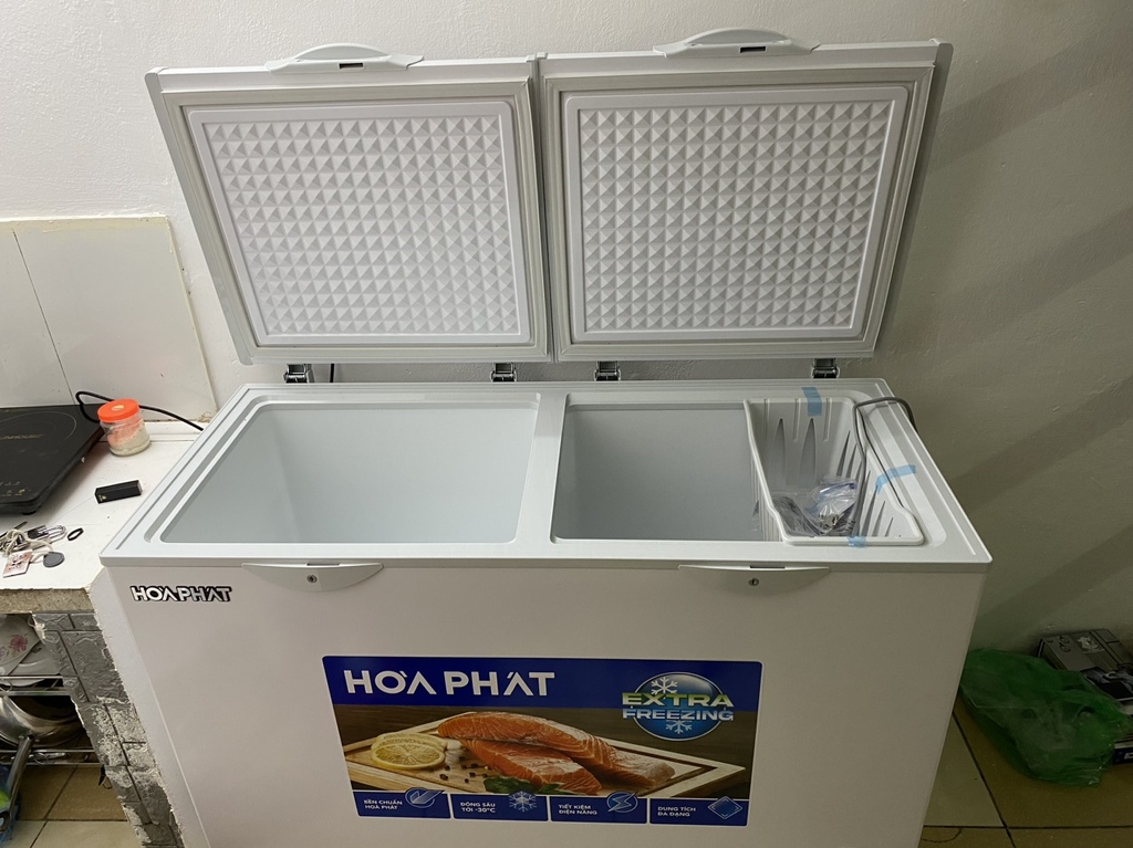 Tủ đông Hòa Phát 2 ngăn 2 cánh HPF BD6245 600 Lít 1 ngăn đông, 1 ngăn mát