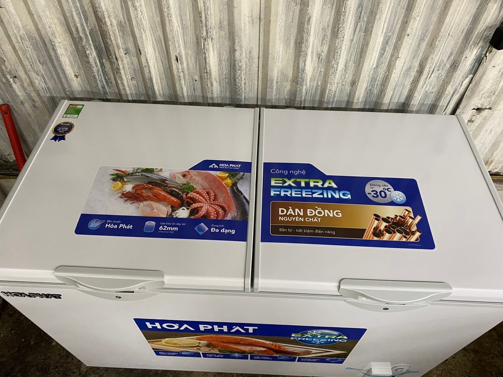 Tủ 1 ngăn đông 2 cánh mở 600L ( lòng sử dụng thực 352L) dài 1,3 MÉT - DÀN ĐỒNG..