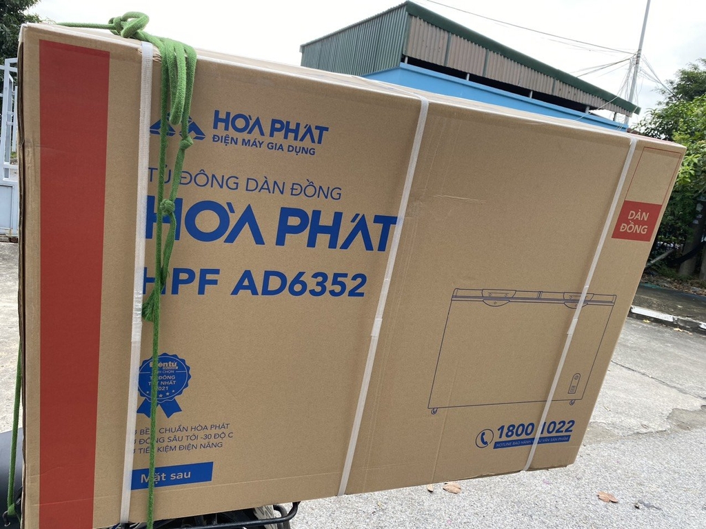 Tủ 1 ngăn đông 660l 2 cánh hòa phát