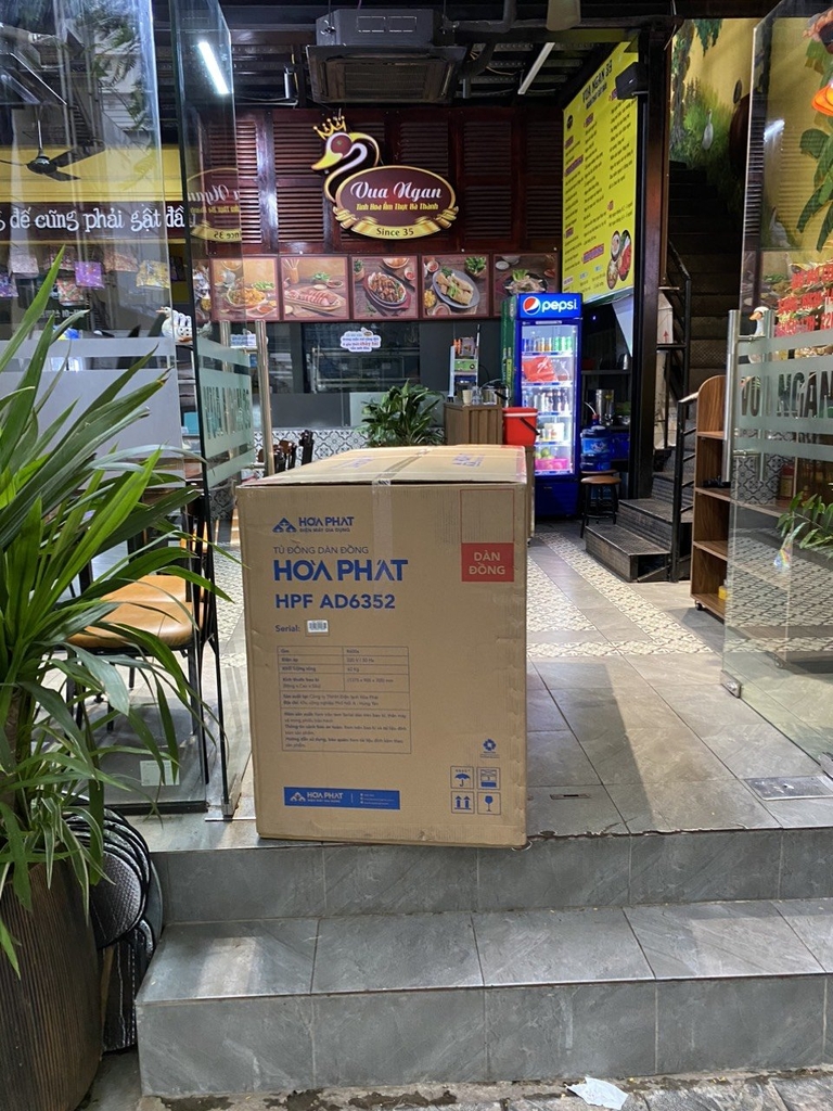 Tủ 1 ngăn đông 660l 2 cánh hòa phát