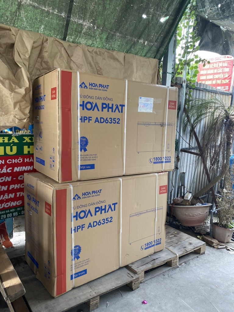 Tủ 1 ngăn đông 660l 2 cánh hòa phát