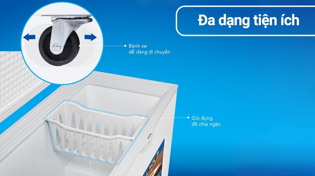 Tủ đông Hòa Phát 252 Lít HPF AN6252 / HCF 516S1N1