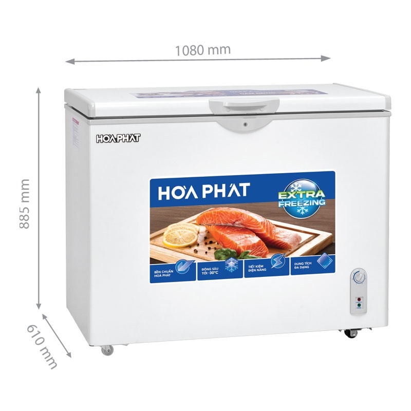 Tủ Đông Hòa Phát 252 Lít HPF AD6252 / HCF 516S1Đ1