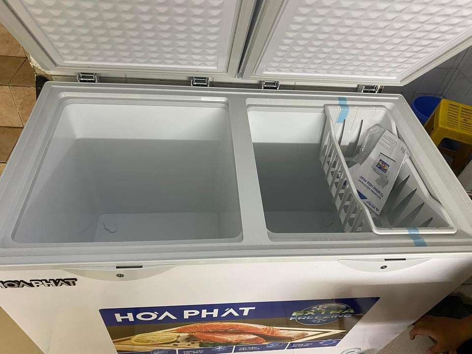 Giao tủ đông + mát hòa phát BD6205 tại số 17 ngõ 11 Trần thái tông - hà nội