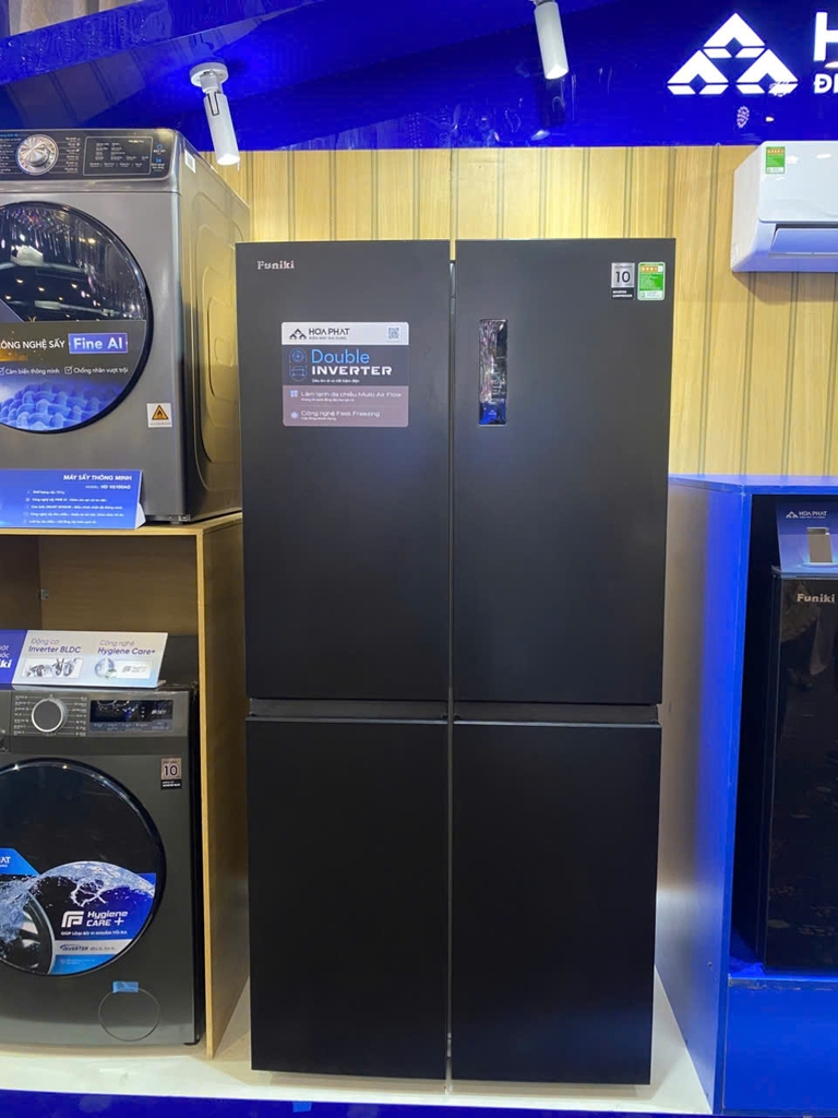 Tủ lạnh Funiki Multi Door 415 lít HR M8415SB 4 cánh