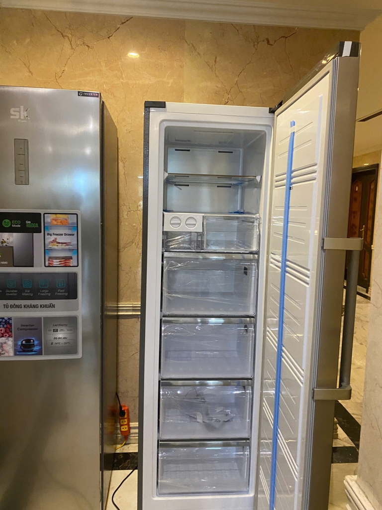 Tủ đông đứng SK Sumikura 350 lít Inverter - KHÔNG ĐÓNG TUYẾT