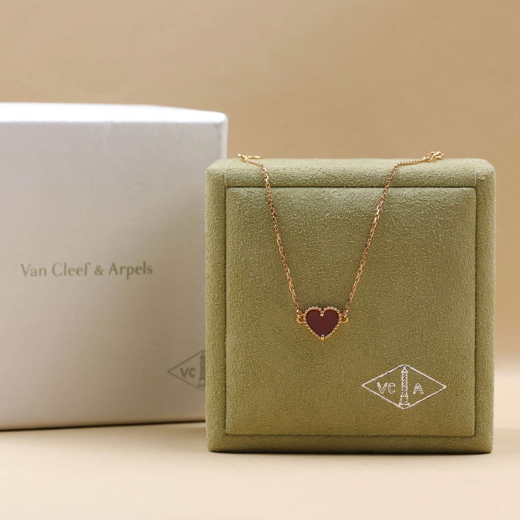 Lắc tay/ vòng tay Van Cleef & Aprels sweet Alhambra Heart Rose ...