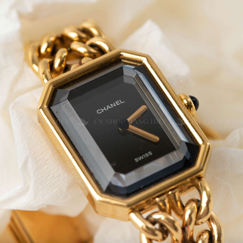 Đồng Hồ Nữ Chanel Đính Đá Dây Kim Loại Vỏ Mạ Vàng PVD 18k #63 Đồng Hồ Nữ Chanel Đính Đá Dây Kim Loại Vỏ Mạ Vàng PVD 18k