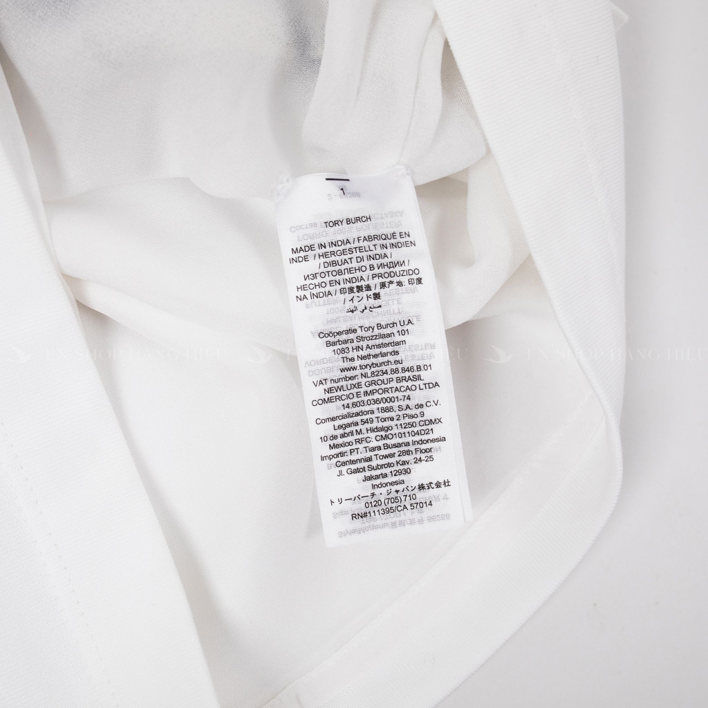 Váy ngắn tay Tory Burch dáng suông - Logo Lace T-shirt dress - 662680320 -  size XS | Én shop hàng hiệu