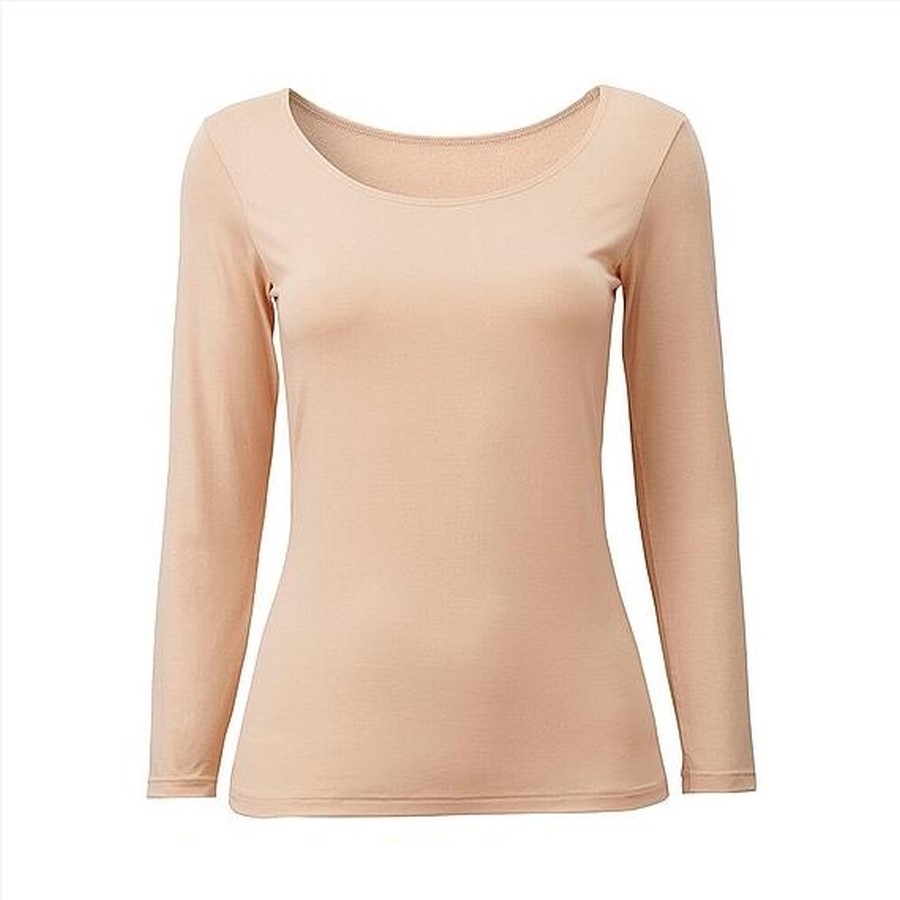 Áo giữ nhiệt Heattech Uniqlo Nhật Bản Long Sleeve T-Shirt cho nữ
