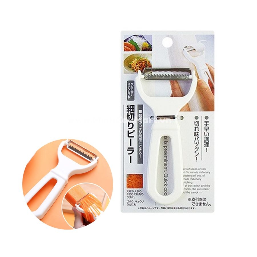 Dụng cụ nạo sợi lưỡi inox EKO Nhật Bản