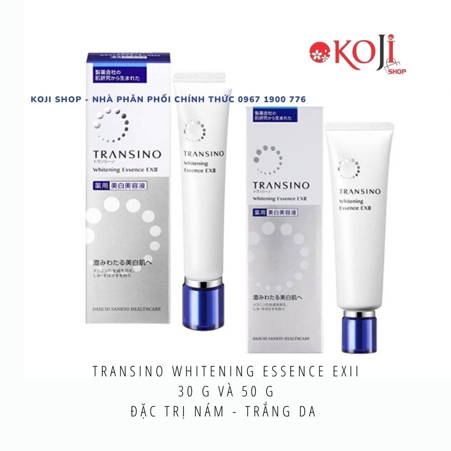 Tinh chất Đặc trị Nám Trắng Da Transino Whitening Essence EXII nội địa Nhật