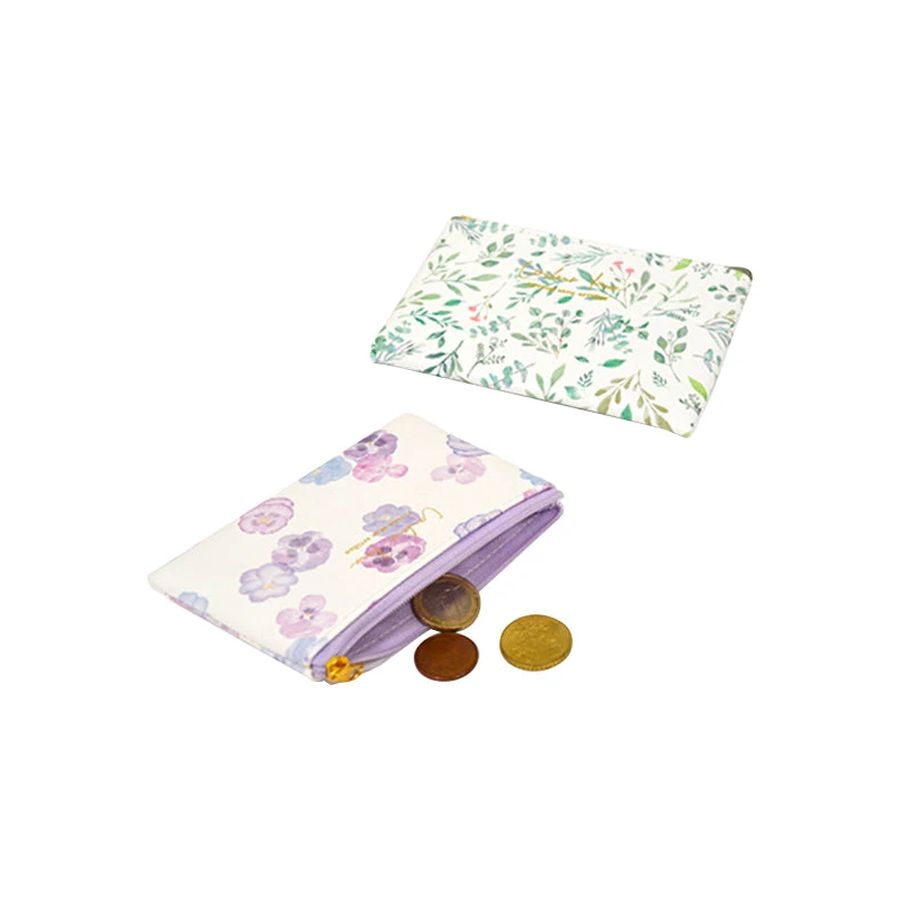 Ví cầm tay hình hoa văn