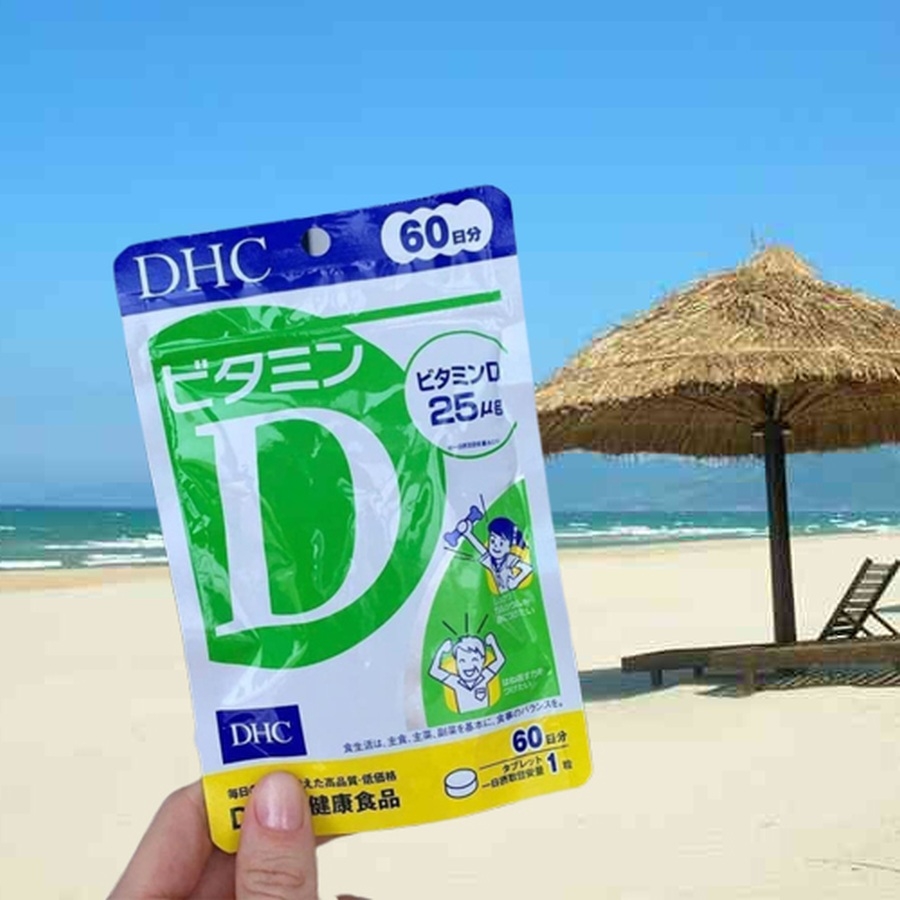 Viên uống Vitamin D DHC 60 ngày gói 60 viên