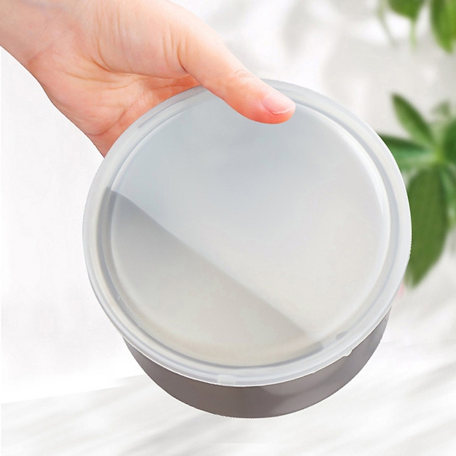 Hộp đựng thực phẩm Echo inox có nắp 12cm