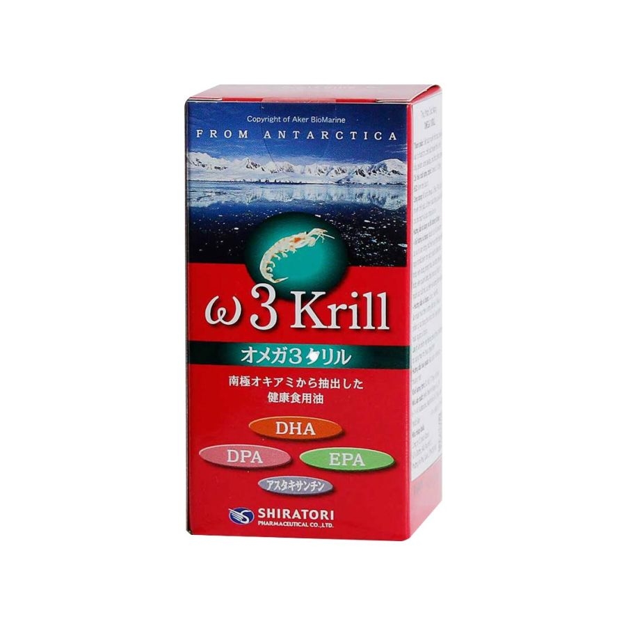 Viên uống bổ sung Omega3 Krill Shiratori 80 viên