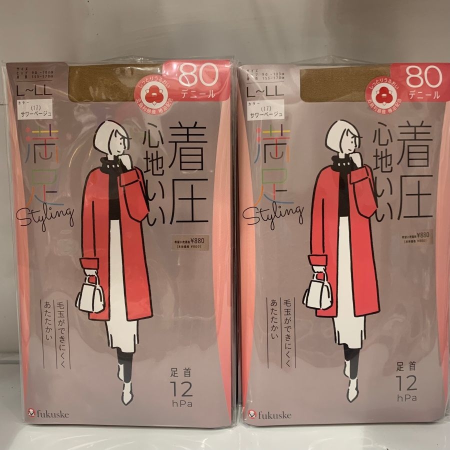 Quần tất (BÓ) Fukuske SIÊU ẤM 80D (Kháng khuẩn khử mùi, chống tĩnh điện)