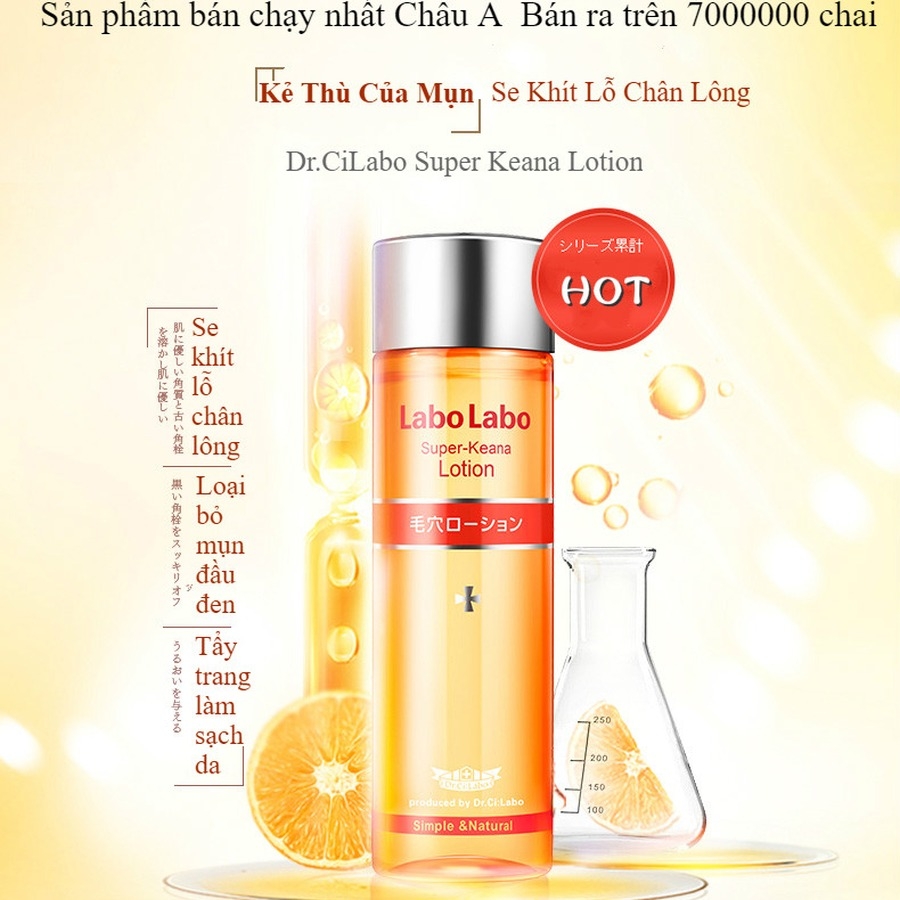 Nước hoa hồng Labo Labo Super - Keana cân bằng se khít lỗ chân lông