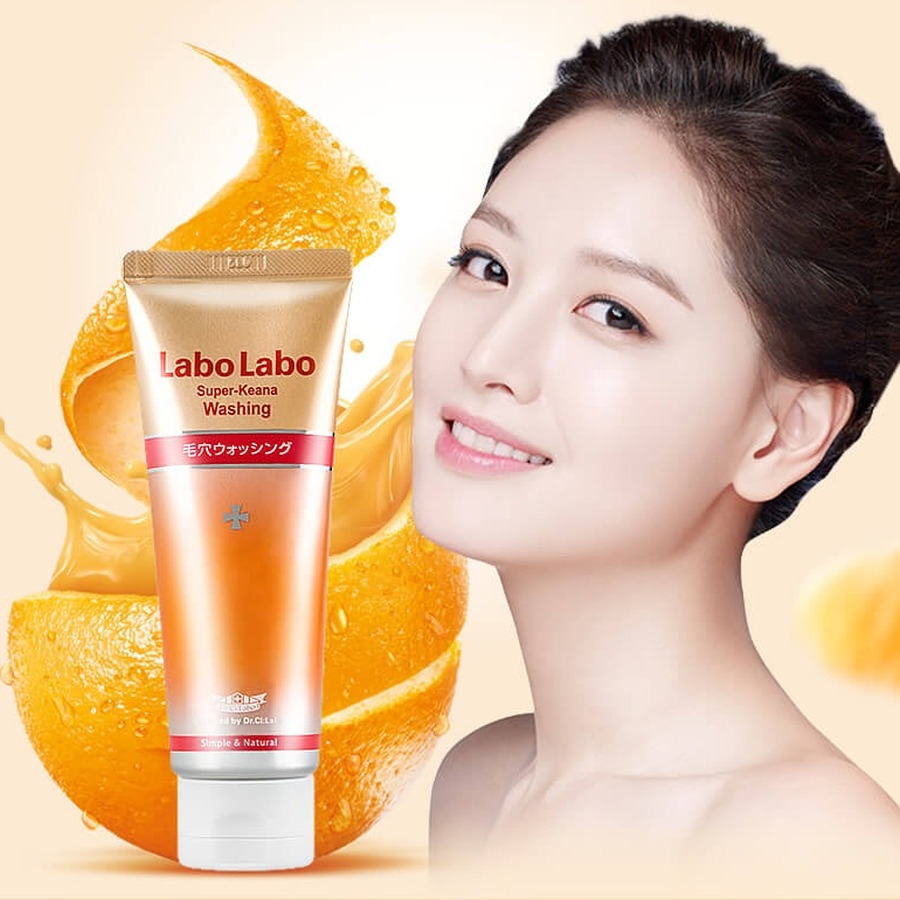 Sữa rửa mặt Labo Labo Super Keana se khít lỗ chân lông 120g