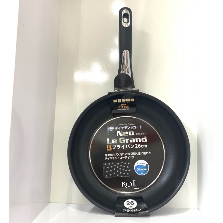 Chảo chống dính kim cương cao cấp Le Grand Nhật Bản