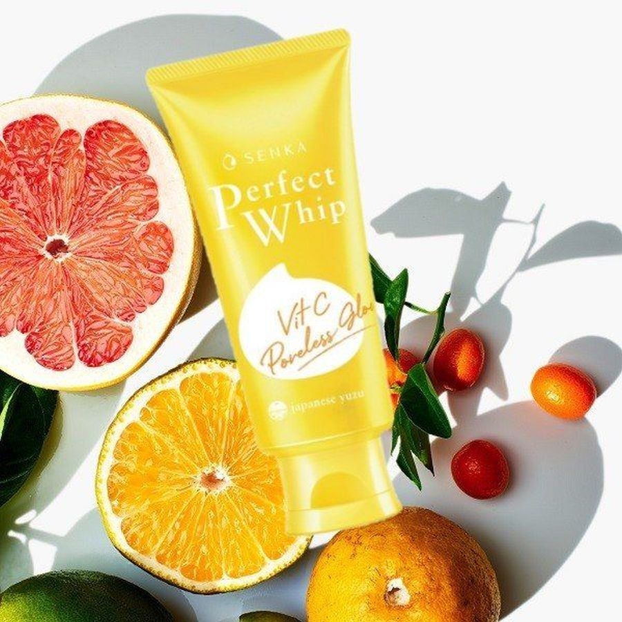 Sữa rửa mặt Shiseido Senka Perfect Whip Vitamin C 100g