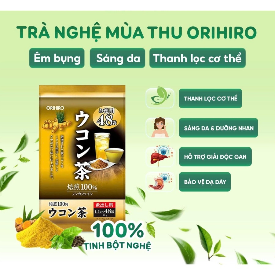 Trà nghệ Ukon giải độc gan ORIHIRO