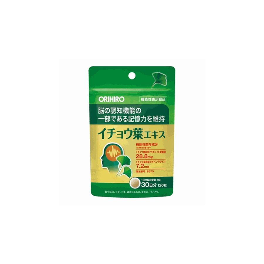 Viên uống bổ não Orihiro Ginkgo Biloba 120 viên