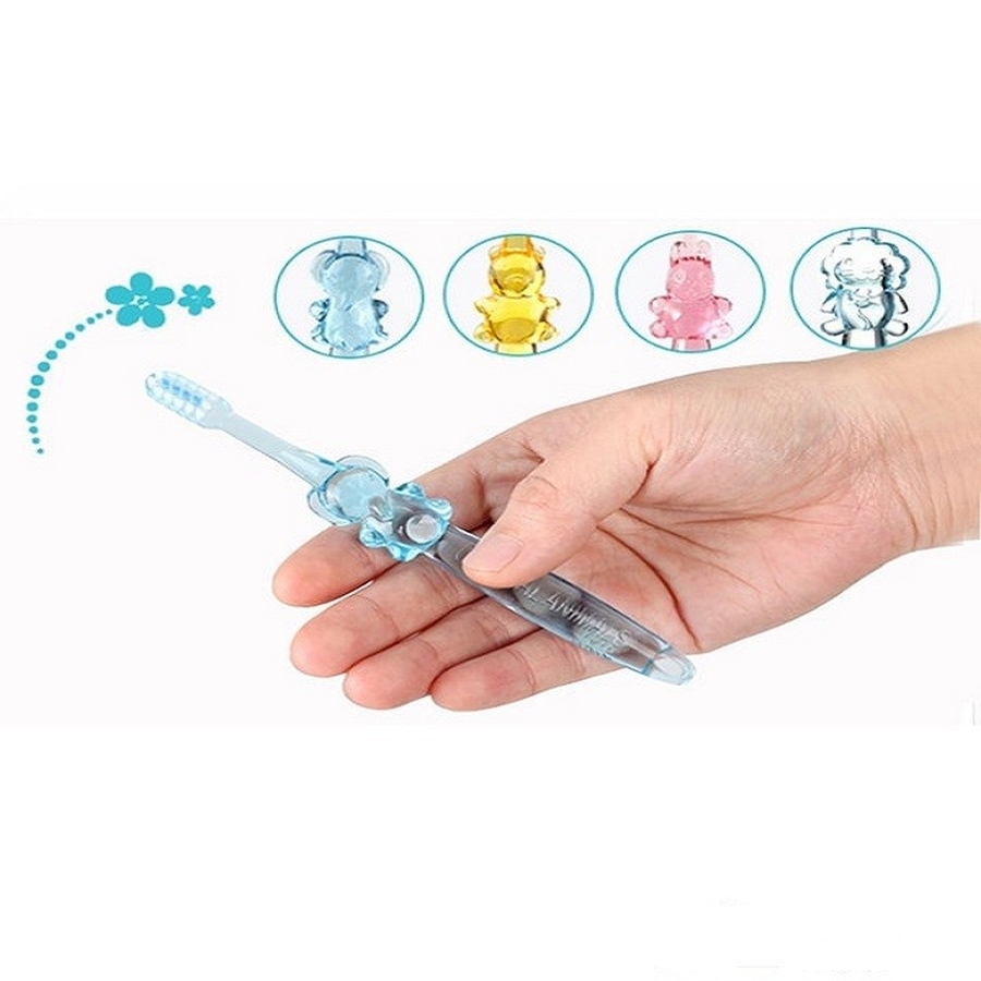 Bàn chải đánh răng ion Crystal Animals cho trẻ em