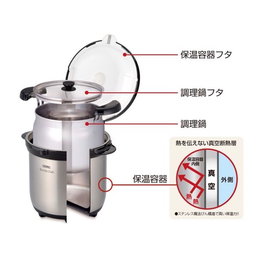 Nồi Ủ Thermos Shuttle Chef 4.5l