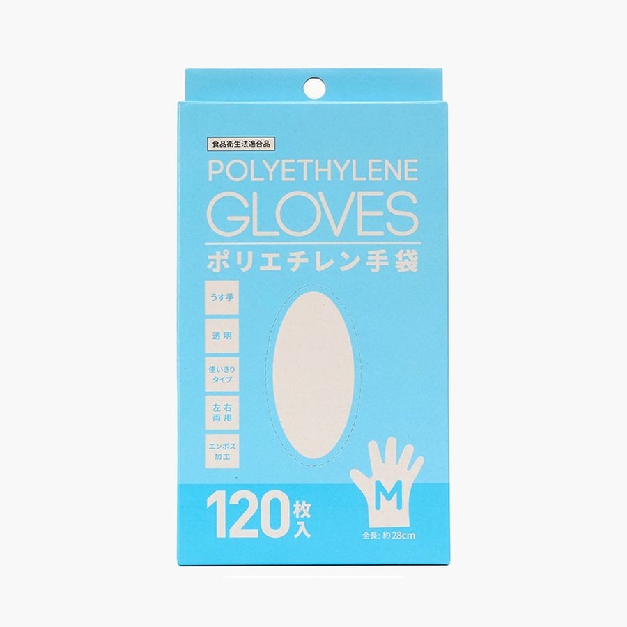 Găng tay Kouyu polyethylene vệ sinh 120 chiếc