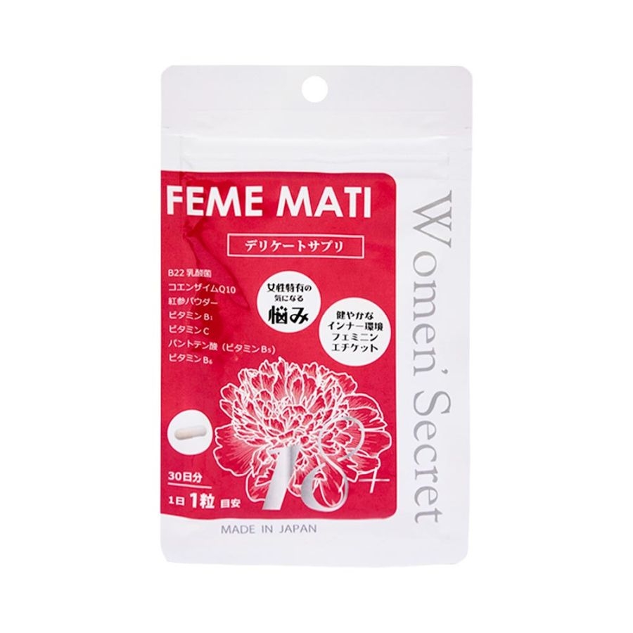 SALE - Viên Uống Phụ Khoa Feme Mati Women’s Secret Nhật Bản (30 Viên) - Date T2/2025