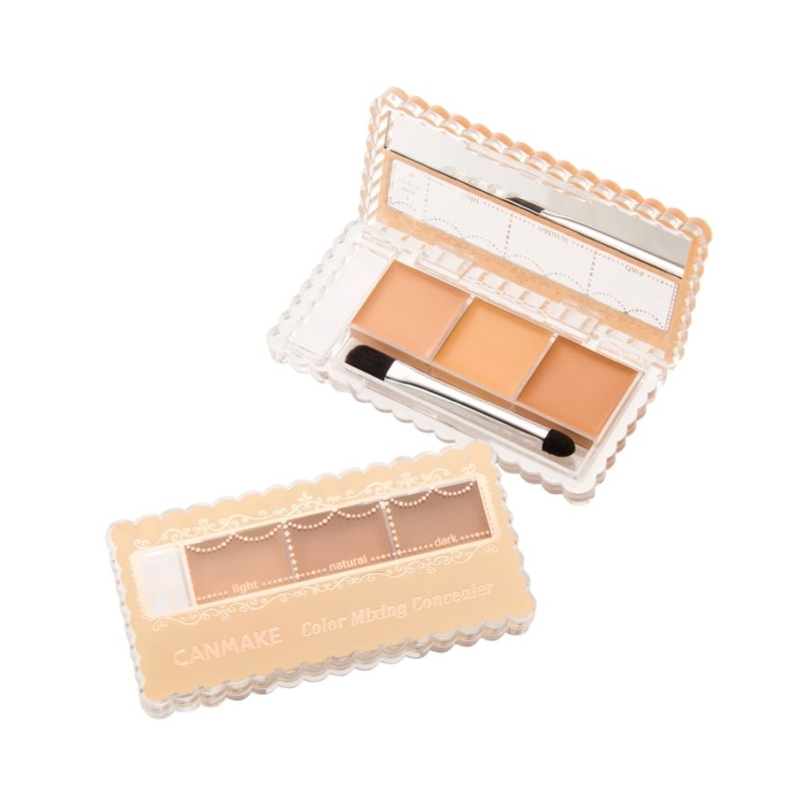 Kem che khuyết điểm mix màu CANMAKE 01 Light Beige (3.9g)