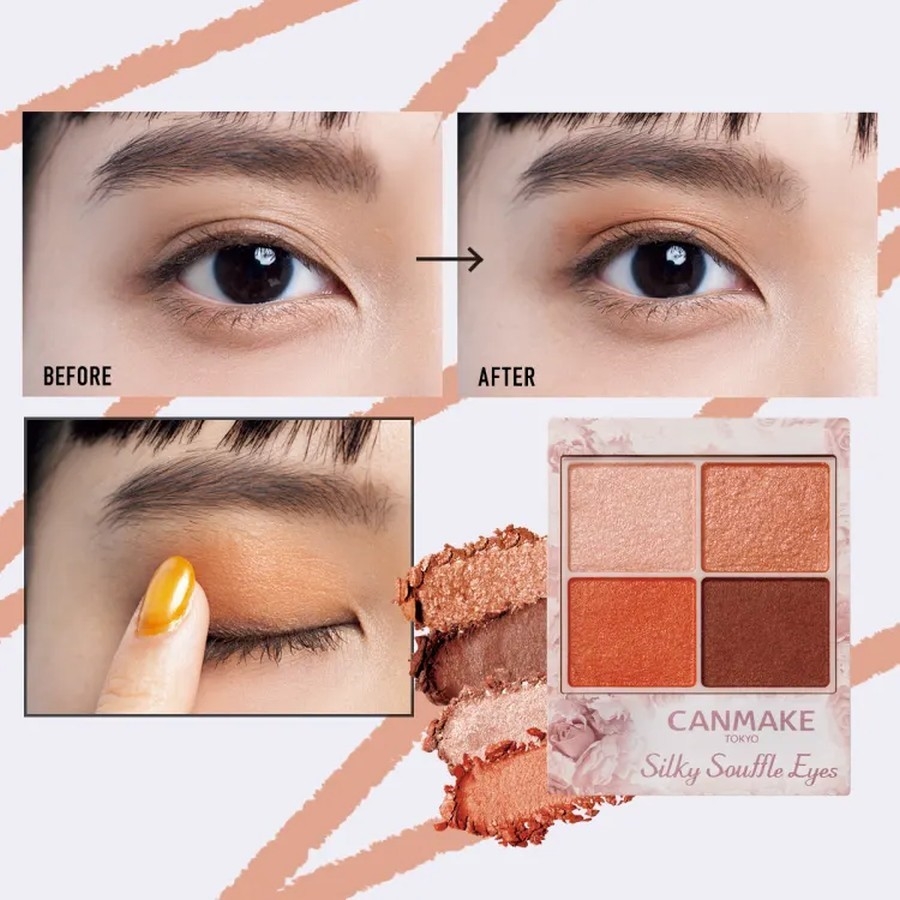 Phấn mắt Canmake Silky Souffle Eyes